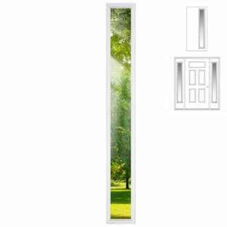 Pushglossy 9 x 66 Entry Door Glass Insert